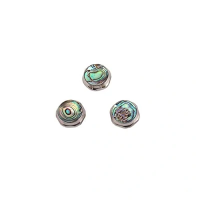 Abbildung von Alnicov Trompeten Abalone Muschel, 3 Fingertasten, Reparaturteil, Musikinstrument, Werkzeug, Trompetenzubehör