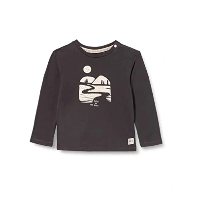Abbildung von Noppies Baby Jungen B Tee LS Raroria T Shirt, Phantom P008, 50