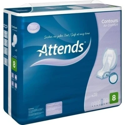 Abbildung von Attends Contours Air Comfort 8 Vorlage