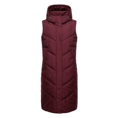 Abbildung von Ragwear Stepp Suminka Weste, Damen, Größe: XS, Wine red