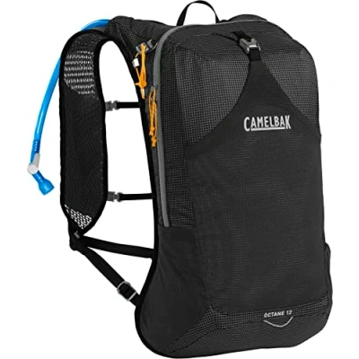 Abbildung von Camelbak Octane 12 Trinkrucksack mit Fusion 2L Reservoir, Schwarz/Apricot