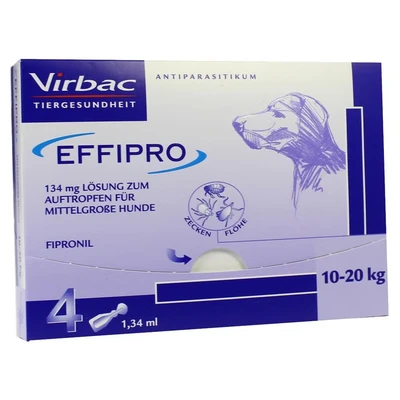 Abbildung von Effipro 134 mg zum Auftropfen für mittelgroße Hunde 4 St