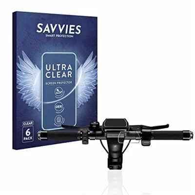 Abbildung von Savvies 6 Stück Schutzfolie für SoFlow SO4 Pro (2. Gen.) Displayschutz Folie Ultra Transparent