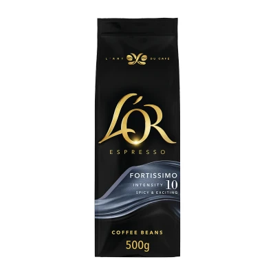 Abbildung von 5,44 Rabatt 4 stücke L&#039;OR Espresso Kaffeebohnen Fortissimo 2 kg