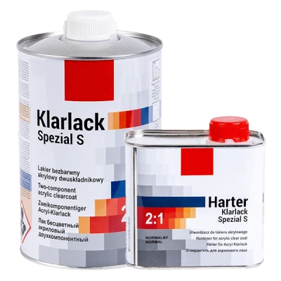 Abbildung von DUPLI COLOR 375330 Klarlack 2K Lack AUTO 8 0380 blau schwarz 400 ml 200