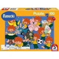 Abbildung von Schmidt Spiele Puzzle Spaß mit Pumuckl, 100 Teile, Puzzleteile