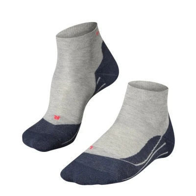 Abbildung von Falke RU4 Endurance Short Running Functional Lightcushioned Füßlinge lightgrey, Herren, Größe: 44/45, Lightgrey