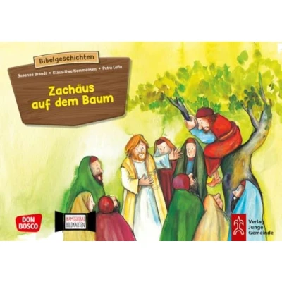 Abbildung von Zachäus auf dem Baum. Kamishibai Bildkartenset: Entdecken Erzählen Begreifen: Kinderbibelgeschichten. Die Geschichte mit Erzähltheater ... (Bibelgeschichten für unser Erzähltheater)
