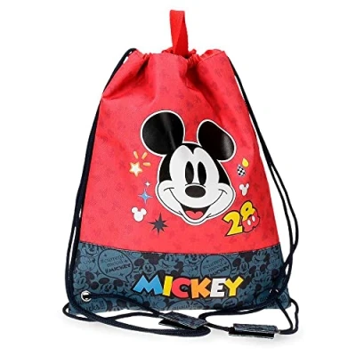 Abbildung von Disney Mickey Get Moving Rucksack Sack Mehrfarbig 27x34 cm Polyester, bunt,