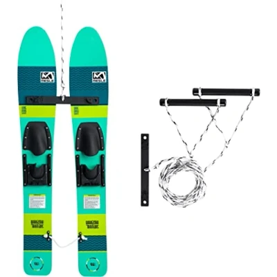 Abbildung von Wasserski Wakestar 118 cm mit Bindung &amp; Leine Kinder grün