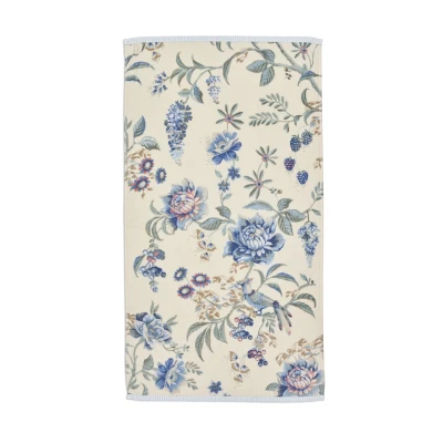 Abbildung von Secret Garden Handtuch whiteblue 55x100cm (1 Stück) bh