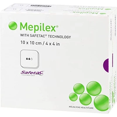Abbildung von Mepilex 10x10 cm Schaumverband 10 St