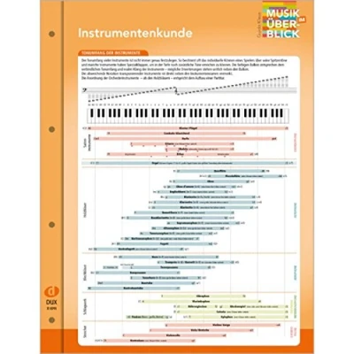 Abbildung von Instrumentenkunde &quot;Musik im Überblick&quot;: aus der Reihe Überblick&quot;