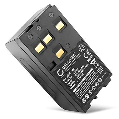 Abbildung von CELLONIC ZBA 100 BT10 BT20 GEB121 GEB122 Akku kompatibel mit Leica TCR407 TCR405 TC407 TC405 Power GPS500 RC805 TPS1100 400 TPS700 700 6V 3600mAh