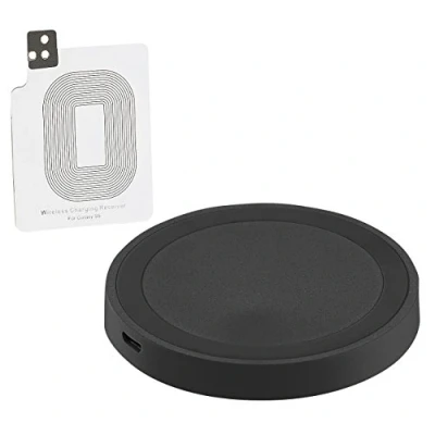 Abbildung von Callstel Induktiv Laden: Induktions Ladestation und Receiver Pad kompatibel mit Galaxy S5, Qi (Induktion Laden, Ladegerät Induktion, Induktives)