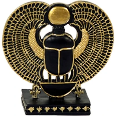 Abbildung von MystiCalls Dekofigur Ägyptischer Scarabaeus Ägypten Dekoration Glückskäfer Skarabäus (1 St), Sammelfigur, Sammlerfigur, Designerfigur, Dekofigur, Dekorationsobjekt