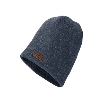 Abbildung von Sterntaler Baby Jungen Beanie Slouch Melange Mütze gefüttert mit Baumwoll Fleece mittelblau, 51