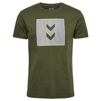 Abbildung von hummel hmlACTIVE Stripe CO Tee S/S