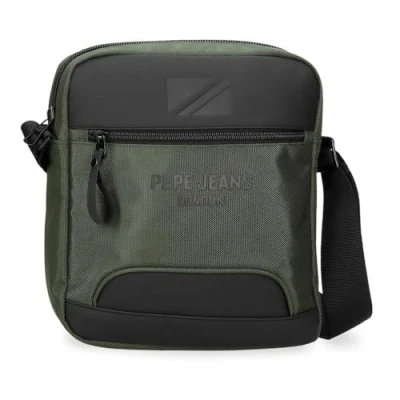 Abbildung von Pepe Jeans Bromley Messengerhülle Tablet Schutzhülle Grün 23x27x7 cm Polyester, grün, Talla única, Umhängetasche für
