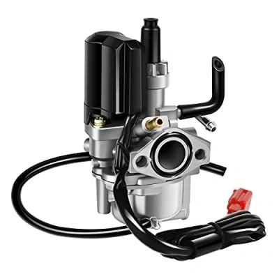 Abbildung von Wilktop 17mm Vergaser, Roller Vergaser Motorrad Carburetor mit E Choke 2 Poligern Anschluss
