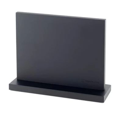 Abbildung von Hanseküche Magnet Messerblock magnetisch aus Akazienholz (1tlg), Stabiler Stand mit Gummiknöpfen