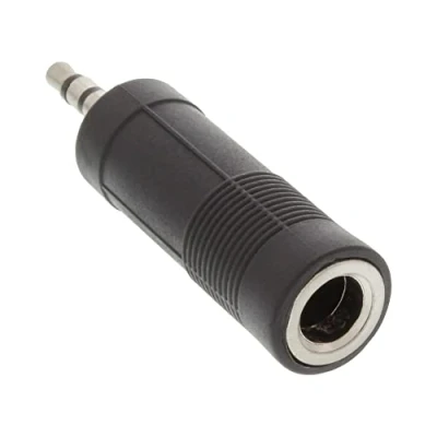 Abbildung von InLine 99303 Audio Adapter, 3,5mm Klinke Stecker Stereo an 6,3mm Buchse