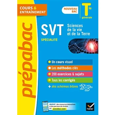 Abbildung von Prepabac Cours et entrainement: SVT TLE S (Specifique &amp; specialite)