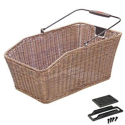 Abbildung von KlickFix Unisex Erwachsene Farcykeltaske Structura Gt til Gta Farradtasche, Braun, Einheitsgröße EU