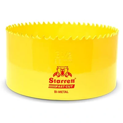 Abbildung von Starrett HSS Bi Metall Lochsäge FCH0312 schnell geschnittene zusätzliche Kobalt für rostfreies Holzblech Kunststoff Verschiedene Materialien 89mm