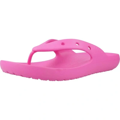 Abbildung von Flip flops Crocs Modell Classic V2 Farbe Rosa