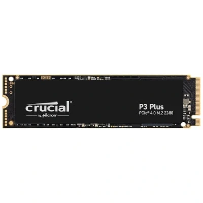 Abbildung von Crucial P3 Plus interne SSD (500GB) 4700 MB/S Lesegeschwindigkeit, 1900 Schreibgeschwindigkeit