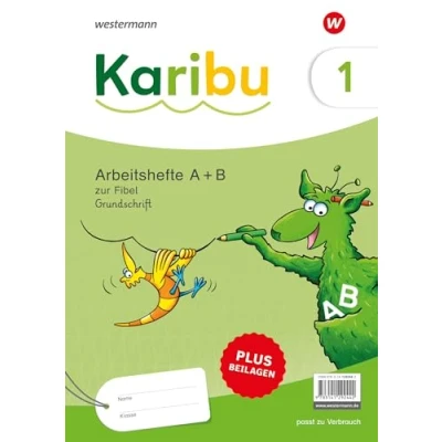 Abbildung von Karibu Ausgabe 2024: Paket Arbeitshefte 1 (Teil A und B) Grundschrift zur Fibel Verbrauch