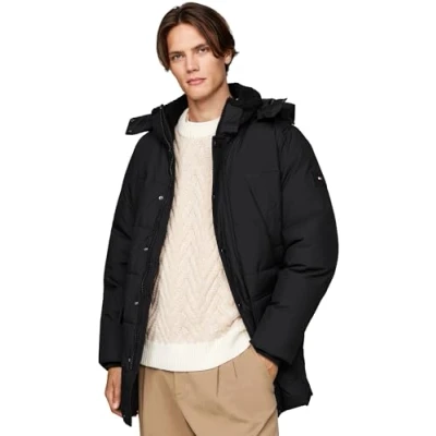 Abbildung von Tommy Hilfiger Rockie Utility Wintermantel, Herren, Größe: XL, Black