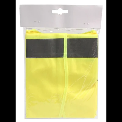 Abbildung von Carlinea 453504 Warnweste gelb XL Mit Klettverschluss, Reflektoren EN20471