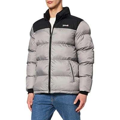 Abbildung von Schott UTAH Winterjacke, Herren, Größe: Large, Silver