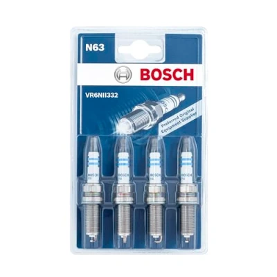 Abbildung von Bosch VR6NII332 (N63) Zündkerzen Double Iridium 4er Set