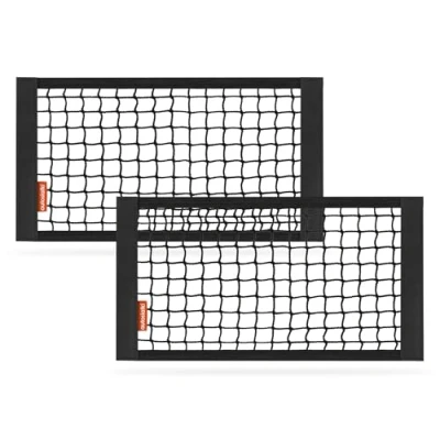 Abbildung von TrunkExpert, Universelle Kofferraum Netztasche mit Klettverschluss, 20 cm x 30 Organizer Tasche, Auto, Starken Klettstreifen für Kofferraum, Gepäcknetz, 2 Stück