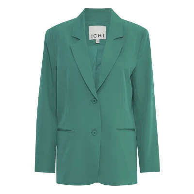 Abbildung von ICHI Ihlexi BL2 Blazer, Damen, Größe: 34, Cadmium green