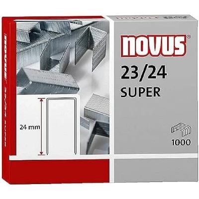 Abbildung von Novus 23/24 Super Heftklammern, 1000 Stück