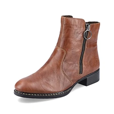 Abbildung von Rieker Ankle Boot, Damen, Größe: 37, Brown Schuhe