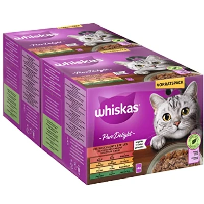 Abbildung von PURE DELIGHT Portionsbeutel Multipack Vorteilspack Klassisches Ragout in Gelee 24 x 85g