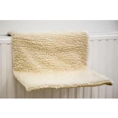 Abbildung von Beeztees Heizkorperhangematte verstellbar Creme 46x31x24cm