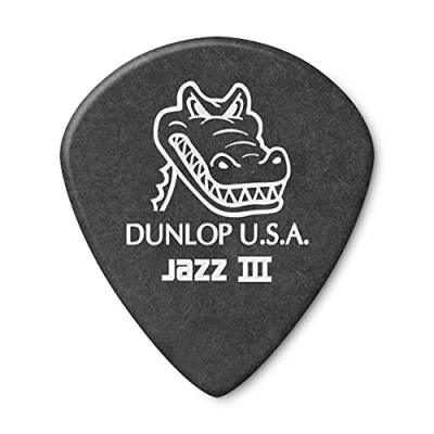 Abbildung von JIM DUNLOP Plektrum Gator Grip Jazz III XL, 36 Stück, 1,4mm