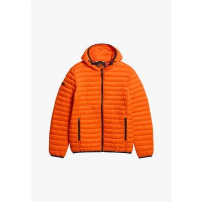 Abbildung von Superdry Hooded FUJI LITE Übergangsjacke, Herren, Größe: Large, Bold orange