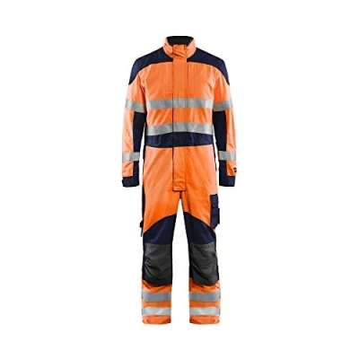 Abbildung von Blaklader 608915135389C56 Inhärent Multinorm Overall, High Vis Orange/Marineblau, Größe C56