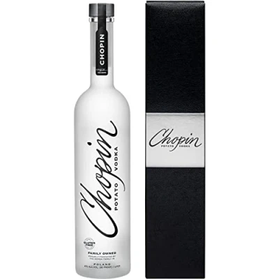 Abbildung von Wodka Chopin Potato 1000 ml w kartonie Vodka 40% Alkohol Destylarnia Geschenkidee 18+