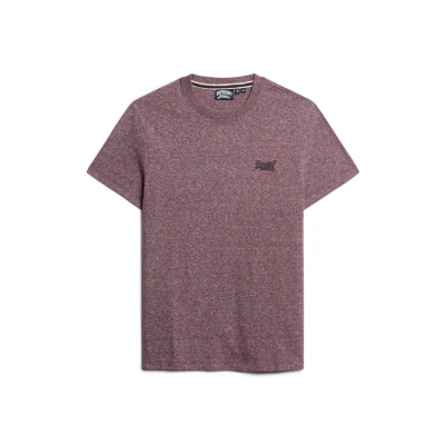 Abbildung von Superdry, T.Shirt Essential Logo EMB Tee, M1011245A, Mid Pine Green Grit, S, Herren, Erwachsene