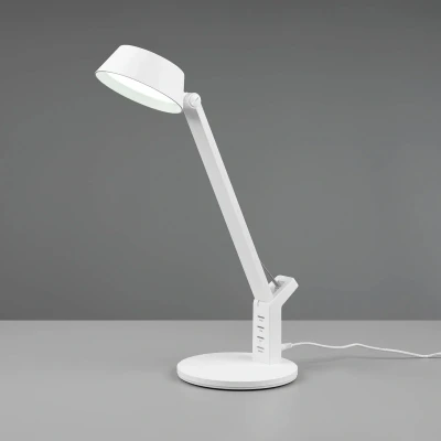 Abbildung von Trio Leuchten LED Tischleuchte Ava 523090131, Kunststoff Weiß matt, inklusiv 5 Watt