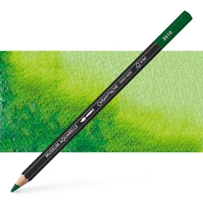 Abbildung von Caran d&#039;Ache Museum Aquarelle Bleistift 3510.249/ NR 249 OLIVE/DUNKELOLIV FSC (1 Stück/ (Pack of 1)