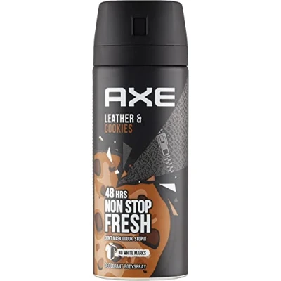 Abbildung von AXE Deospray Collision Leather und Cookies ohne Aluminium 150 ml, 3er Pack (3 x ml)